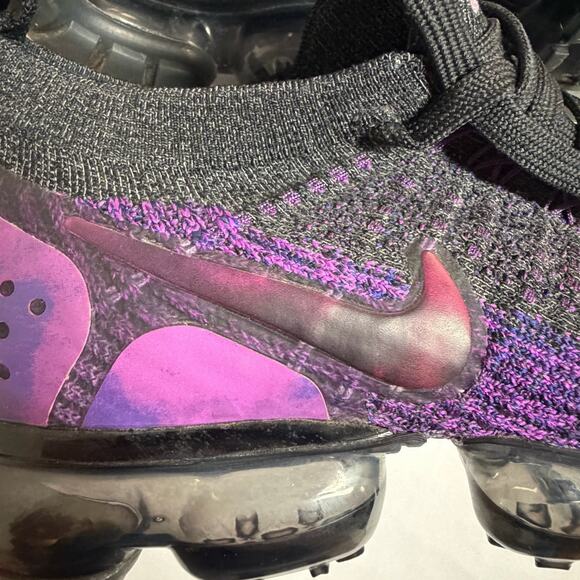 Nike Air VaporMax Flyknit 2 Night Purple Men’s Size 8 US Sneakers 942842-013 - Picture 10 of 12